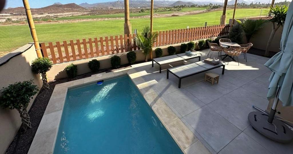 Golf Tenerife South XX Wheel Accessible Shower XX Free Wifi XX Private Pool 30 Degrees XX Two Terraces 30M2X60M2 Xxfree Parking XX Mountain View XX Flatscreen 65 Inch XX 圣米格尔德阿沃纳 外观 照片