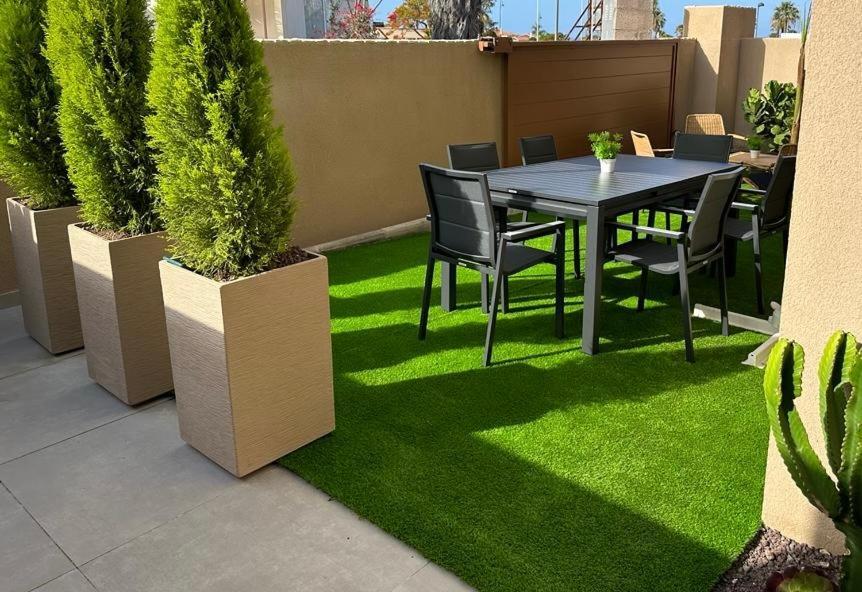 Golf Tenerife South XX Wheel Accessible Shower XX Free Wifi XX Private Pool 30 Degrees XX Two Terraces 30M2X60M2 Xxfree Parking XX Mountain View XX Flatscreen 65 Inch XX 圣米格尔德阿沃纳 外观 照片